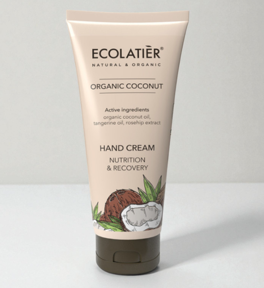 Crème mains bio - Senteur Noix de Coco - Ecolatier