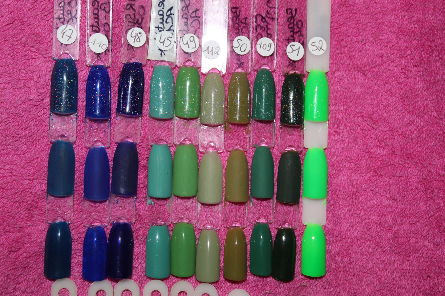Couleur unie (Collection bleu-vert)
