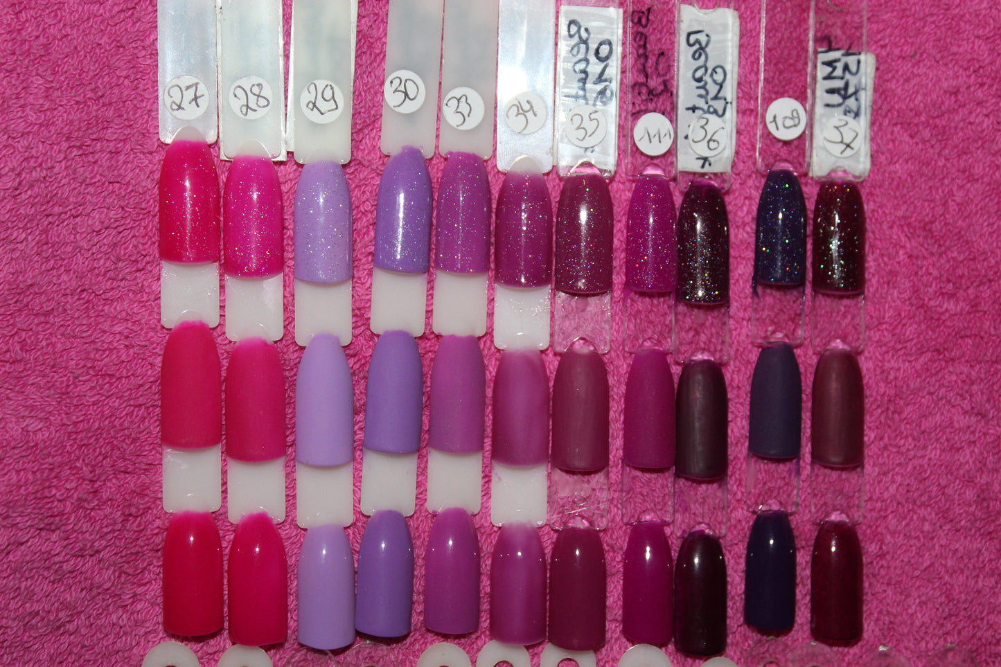 Couleur unie (Collection rose-violet)