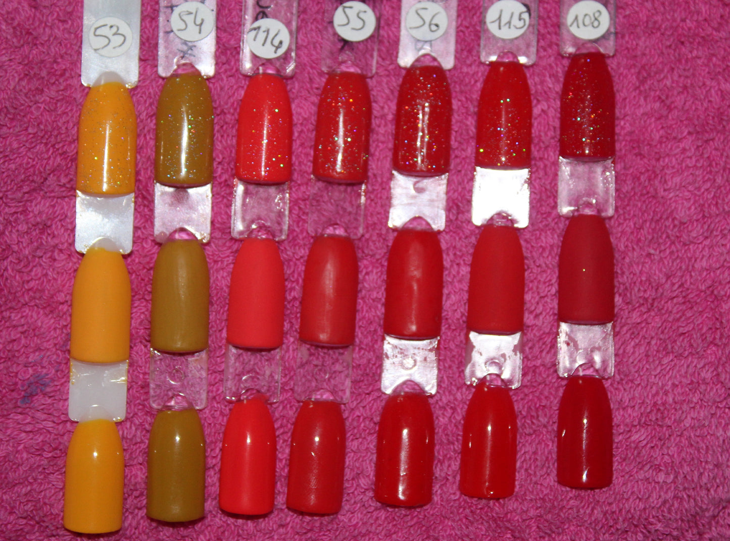 Couleur unie (Collection rouge-bordeaux-moutarde)