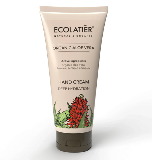 Crème mains bio - Senteur Aloè Vera - Ecolatier