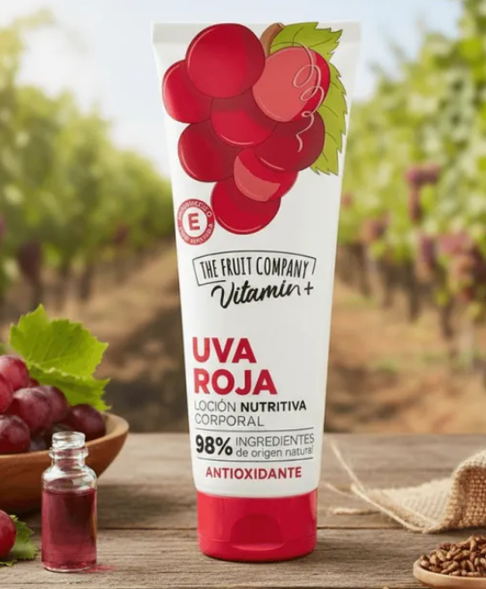 Crème corporelle - Senteur Raisin Rouge - The Fruit Company