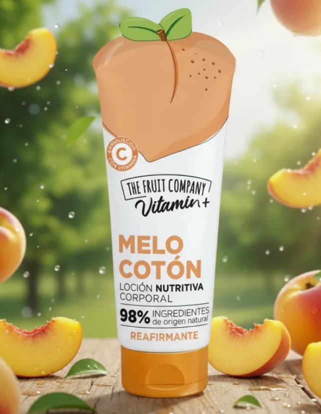 Crème corporelle - Senteur Pêche - The Fruit Company